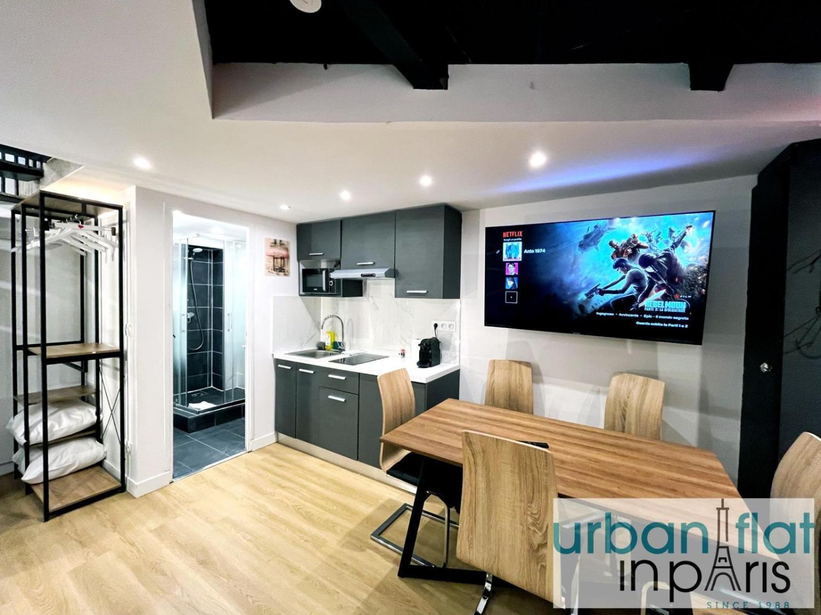 Ferienwohnung Urban Flat 179 - Pretty Loft Montorgueil Paris Exterior foto