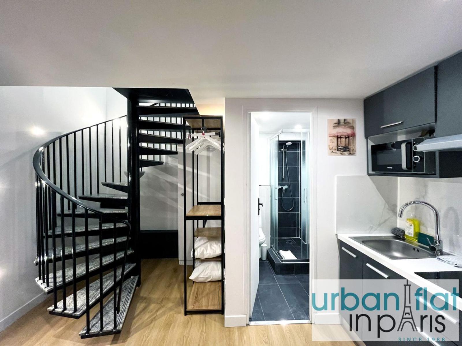Ferienwohnung Urban Flat 179 - Pretty Loft Montorgueil Paris Exterior foto